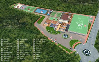 Project Image of 370.0 - 1281.0 Sq.ft 1 BHK Apartment for buy in Excel Codename Five Rings Apartment