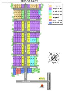Project Image of 810.0 - 2250.0 Sq.ft Residential Plot Plot for buy in Auric Aero Gold City