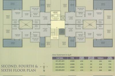 Project Image of 0.0 - 429.0 Sq.ft 2 BHK Apartment for buy in Krushnarang Skylight