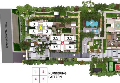Project Image of 1181.0 - 1956.0 Sq.ft 3 BHK Apartment for buy in Mahindra Windchimes Phase 1