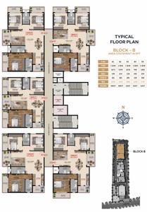 Project Image of 930.0 - 1093.0 Sq.ft 3 BHK Apartment for buy in Blue Aura