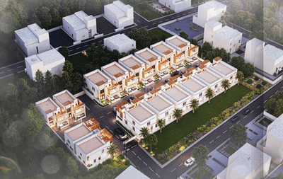 Project Image of 0.0 - 2460.0 Sq.ft 3 BHK Villa for buy in JRD Platinum Pavilion Villas
