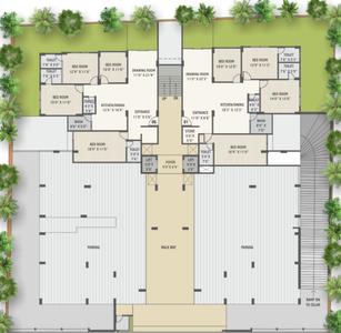 Project Image of 2000.0 - 2200.0 Sq.ft 3 BHK Apartment for buy in Devsiddhi Fabula