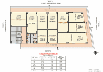 Project Image of 520.65 - 597.07 Sq.ft 1 BHK Apartment for buy in Golden Winds Building B Phase 3