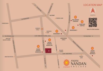 Project Image of 689.54 - 692.44 Sq.ft 3 BHK Apartment for buy in Aatman Anjani Nandan Enclave