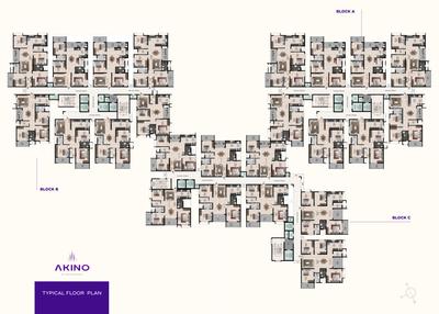 Project Image of 1455.0 - 2010.0 Sq.ft 2.5 BHK Apartment for buy in Trendsquares Akino