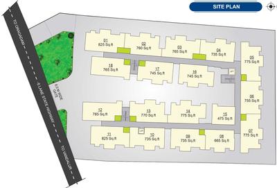 Arun Saranga Images for Site Plan of Arun Saranga 1