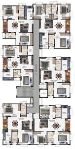 Project Image of 906.0 - 2491.0 Sq.ft 2 BHK Apartment for buy in Kochar Gagan
