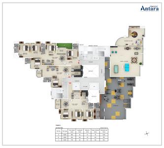 Project Image of 1016.0 - 1615.0 Sq.ft 2 BHK Apartment for buy in Prudent Antora
