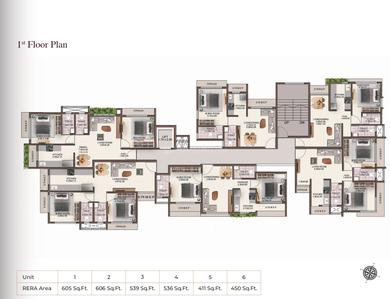 Project Image of 411.4 - 605.0 Sq.ft 1 BHK Apartment for buy in Ram Janki
