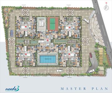 Project Image of 1140.0 - 1765.0 Sq.ft 2 BHK Apartment for buy in DS Needs 3 Project 276