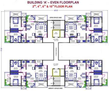 Project Image of 495.0 - 608.0 Sq.ft 2 BHK Apartment for buy in Trimurti Elina Phase 2