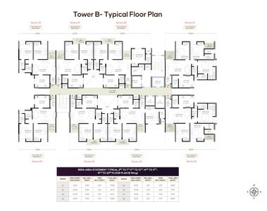 Project Image of 702.0 - 990.0 Sq.ft 2 BHK Apartment for buy in Topaz Towers