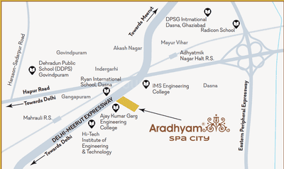 Project Image of 1645.0 - 1810.0 Sq.ft 3 BHK Apartment for buy in Aradhyam Spa City Phase 1