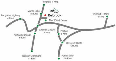 Project Image of 394.0 - 1212.0 Sq.ft 1 BHK Apartment for buy in Mont Vert Belbrook