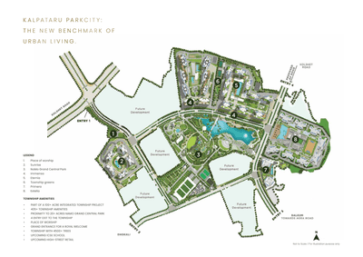 Project Image of 783.0 - 1147.0 Sq.ft 2 BHK Apartment for buy in Kalpataru Estella Tower C and D