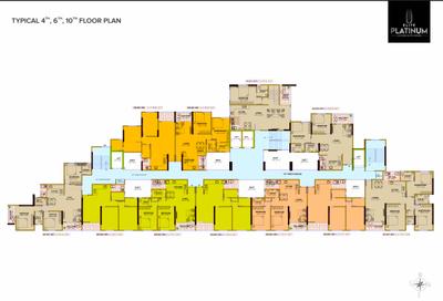 Project Image of 692.13 - 1540.0 Sq.ft 2 BHK Apartment for buy in Dalecon Elite Platinum