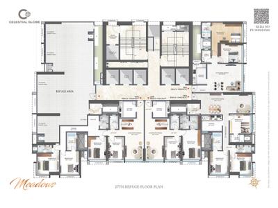 Project Image of 852.62 - 2136.55 Sq.ft 1 BHK Apartment for buy in Celestial Meadows