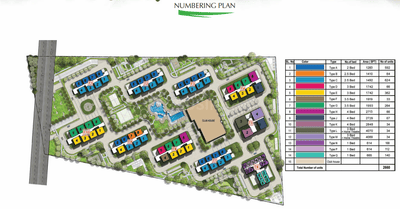 Project Image of 1742 Sq.ft 3 BHK Apartment / Flat for sale in Financial District for Rs. 26000000