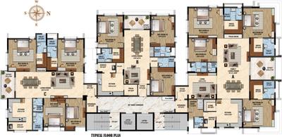 Project Image of 2133.0 - 3681.0 Sq.ft 3 BHK Apartment for buy in Lifestyle The Podium