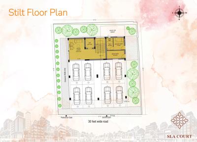 Project Image of 0.0 - 1974.0 Sq.ft 3 BHK Apartment for buy in Rahul SLA Court