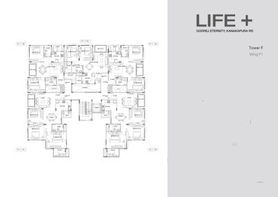 Project Image of 711.0 - 1938.0 Sq.ft 1 BHK Apartment for buy in Godrej Eternity