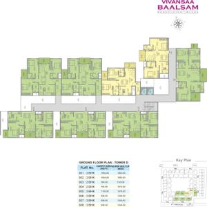 Project Image of 673.0 - 2769.0 Sq.ft 1 BHK Apartment for buy in Vivansaa Baalsam