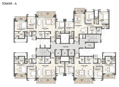 Project Image of 909.12 - 3380.41 Sq.ft 2 BHK Apartment for buy in Lodha Azur Phase 2