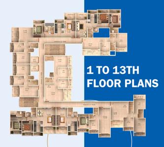 Project Image of 464.0 - 705.0 Sq.ft 1 BHK Apartment for buy in Karan Wing C