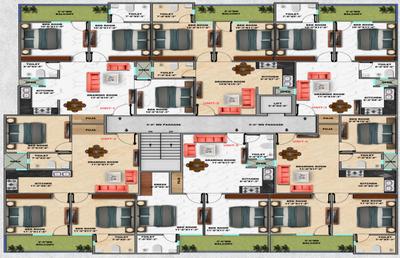 Project Image of 1020.0 - 2050.0 Sq.ft 2 BHK Apartment for buy in Lucky Antalya Heights
