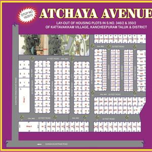 Project Image of 600.0 - 1750.0 Sq.ft Residential Plot Plot for buy in Vamanan Atchaya Avenue