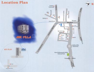 Srinilaya Ark Villa Location Plan 1
