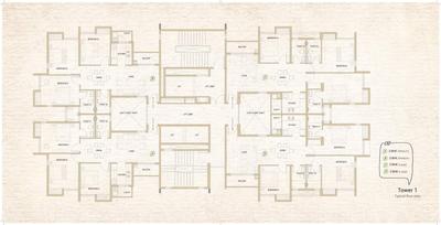 Project Image of 880.0 - 1460.0 Sq.ft 2 BHK Apartment for buy in DTC Sojon