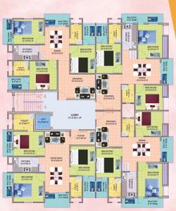 Project Image of 1208.0 - 1397.0 Sq.ft 3 BHK Apartment for buy in Srijan Sneh Srijan