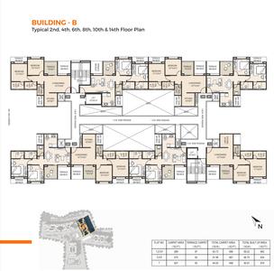 Project Image of 385.0 - 754.0 Sq.ft 1 BHK Apartment for buy in Essen Aishwaryam Courtyard