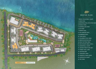 Project Image of 669.0 - 1075.0 Sq.ft 2 BHK Apartment for buy in Purva Emerald Bay