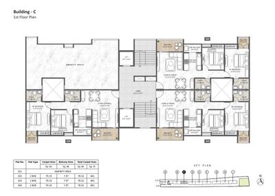 Project Image of 841.0 - 1006.0 Sq.ft 2 BHK Apartment for buy in Rajveer Garima Phase 1