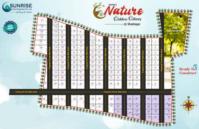 Project Image of 1323.0 - 3645.0 Sq.ft Residential Plot Plot for buy in Sunrise Nature Golden Galaxy