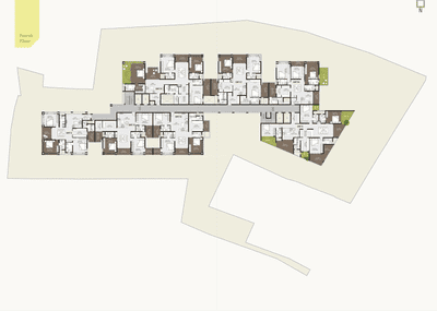 Project Image of 2000.0 - 3840.0 Sq.ft 3 BHK Apartment for buy in Artech Rainforest
