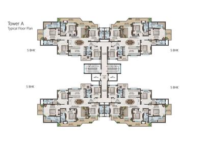 Project Image of 1958.0 - 2795.149 Sq.ft 3 BHK Apartment for buy in MM Indraprasth