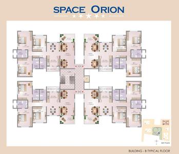 Project Image of 1080.0 - 1636.0 Sq.ft 2 BHK Apartment for buy in Space Orion