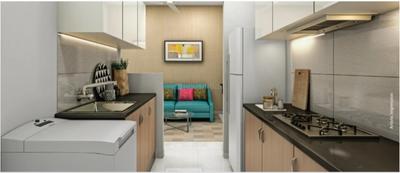 Project Image of 560.0 - 610.0 Sq.ft 1 BHK Apartment for buy in Mahindra Happinest