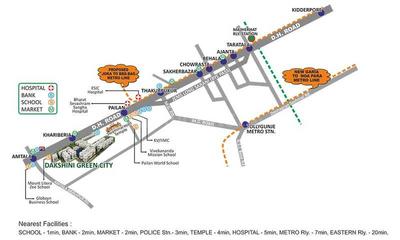 Project Image of 463.0 - 988.0 Sq.ft 1 BHK Apartment for buy in Dakshini Green City