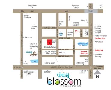 Project Image of 0.0 - 749.0 Sq.ft 2 BHK Apartment for buy in Pancham Blossom