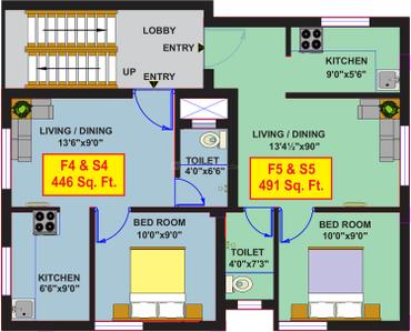 Project Image of 446.0 - 1088.0 Sq.ft 1 BHK Apartment for buy in Vikaan Sai Avighna