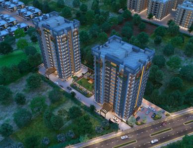 Project Image of 1050.56 - 1189.95 Sq.ft 3 BHK Apartment for buy in VB Sai Aashish Paradise