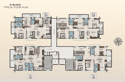 Project Image of 1119.0 - 2162.0 Sq.ft 2 BHK Apartment for buy in Aakriti Miro