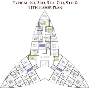 Project Image of 698.0 - 733.0 Sq.ft 2 BHK Apartment for buy in Dudhane Mauli Residency