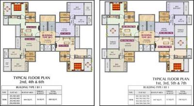 Project Image of 606.0 - 995.0 Sq.ft 1 BHK Apartment for buy in JP Harmony
