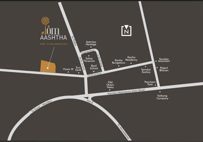 Project Image of 379.64 - 540.46 Sq.ft 1 BHK Apartment for buy in Jaydev Om Aashtha